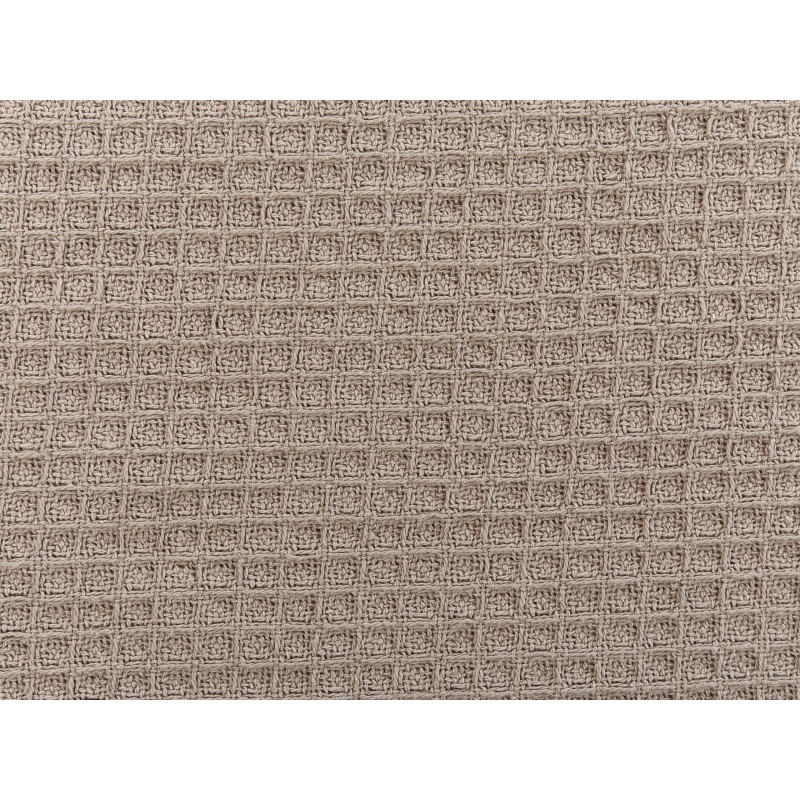 Narzuta na łóżko RAGALA Bawełna 220 x 240 cm Brązowy Narzuta na łóżko RAGALA Bawełna 220 x 240 cm Brązowy