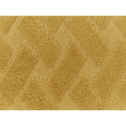 Narzuta na łóżko SITAPUR Sztuczne futro 200 x 220 cm Musztardowy Narzuta na łóżko SITAPUR Sztuczne futro 200 x 220 cm Musztardowy