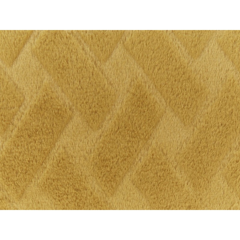 Narzuta na łóżko SITAPUR Sztuczne futro 200 x 220 cm Musztardowy Narzuta na łóżko SITAPUR Sztuczne futro 200 x 220 cm Musztardowy