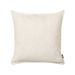 Zestaw 2 poduszek dekoracyjnych SENECIA Boucle 45 x 45 cm Jasnobeżowy Jednolity Zestaw 2 poduszek dekoracyjnych SENECIA Boucle 45 x 45 cm Jasnobeżowy Jednolity
