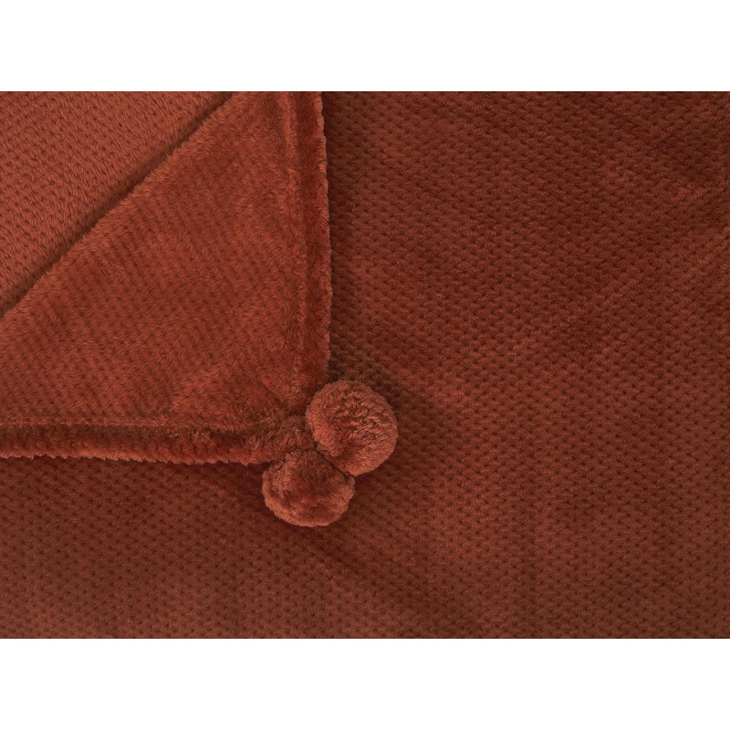Koc SAITLER 200 x 220 cm Złoty brąz Koc SAITLER 200 x 220 cm Złoty brąz