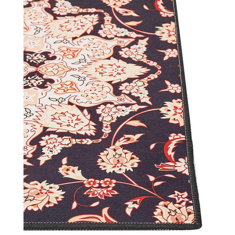 Dywan 60 x 200 cm czarno-beżowy ARITAS Dywan 60 x 200 cm czarno-beżowy ARITAS