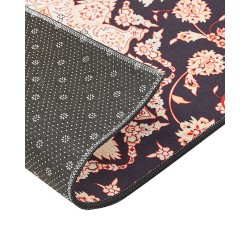 Dywan 60 x 200 cm czarno-beżowy ARITAS Dywan 60 x 200 cm czarno-beżowy ARITAS