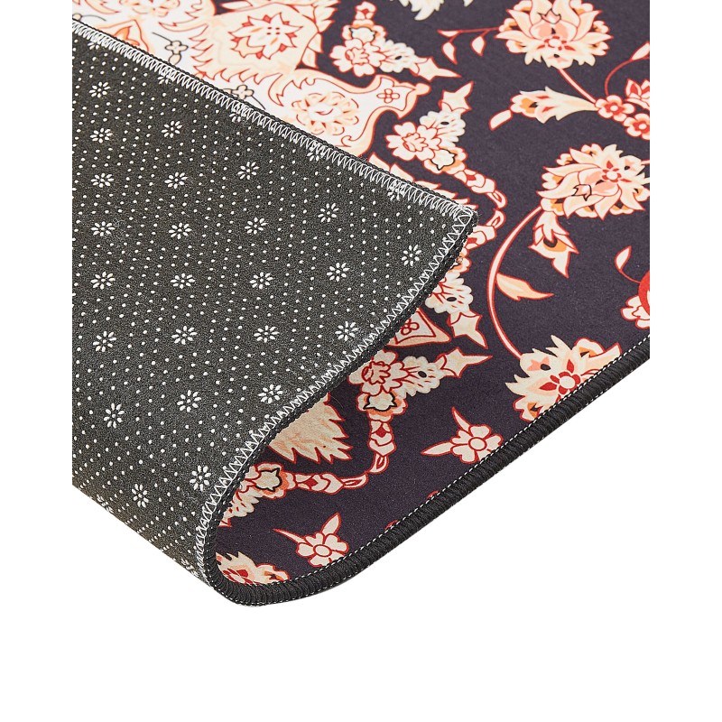 Dywan 60 x 200 cm czarno-beżowy ARITAS Dywan 60 x 200 cm czarno-beżowy ARITAS