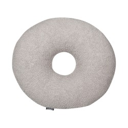 Zestaw 2 poduszek dekoracyjnych HESPERIS Boucle Jasnoszary Jednolity Zestaw 2 poduszek dekoracyjnych HESPERIS Boucle Jasnoszary Jednolity