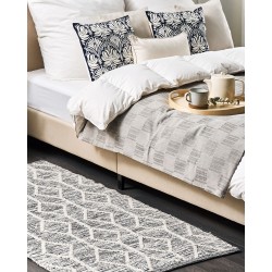 Dywan 80 x 150 cm szaro-beżowy EDREMIT Dywan 80 x 150 cm szaro-beżowy EDREMIT
