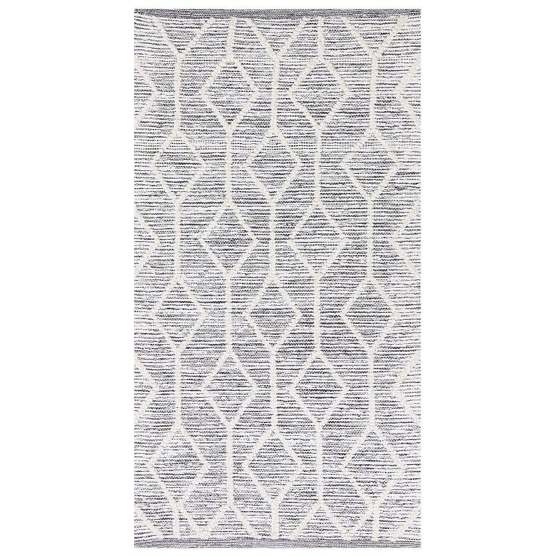 Dywan 80 x 150 cm szaro-beżowy EDREMIT Dywan 80 x 150 cm szaro-beżowy EDREMIT