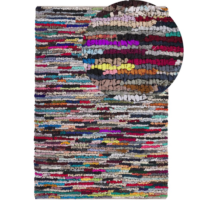 Dywan 140 x 200 cm wielokolorowy BAFRA Dywan 140 x 200 cm wielokolorowy BAFRA