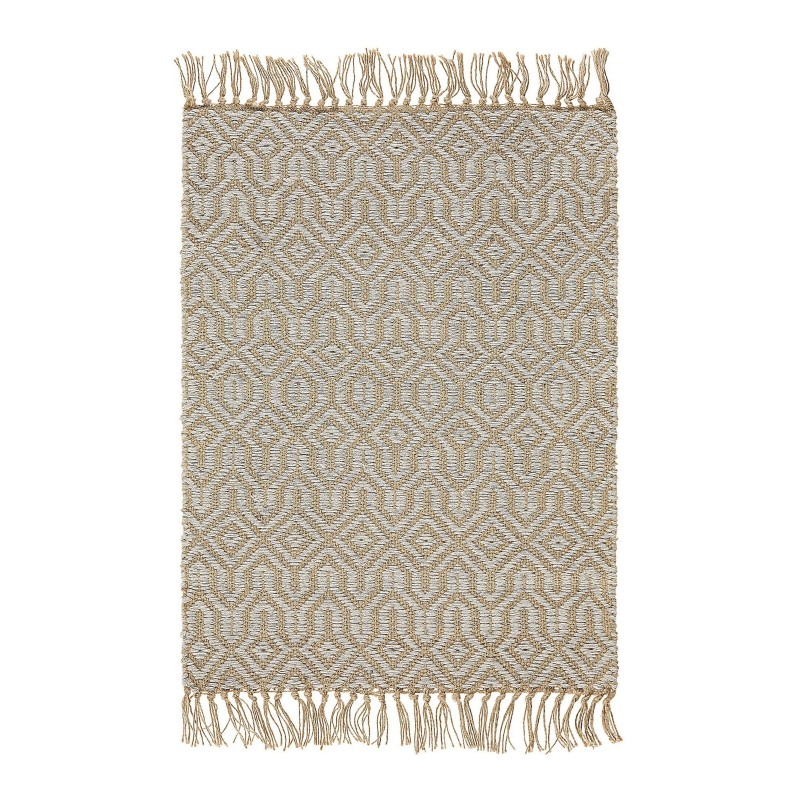 Dywan z juty 50 x 80 cm beżowy POZANTI Dywan z juty 50 x 80 cm beżowy POZANTI