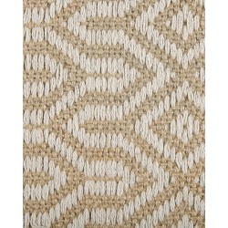 Dywan z juty 50 x 80 cm beżowy POZANTI Dywan z juty 50 x 80 cm beżowy POZANTI