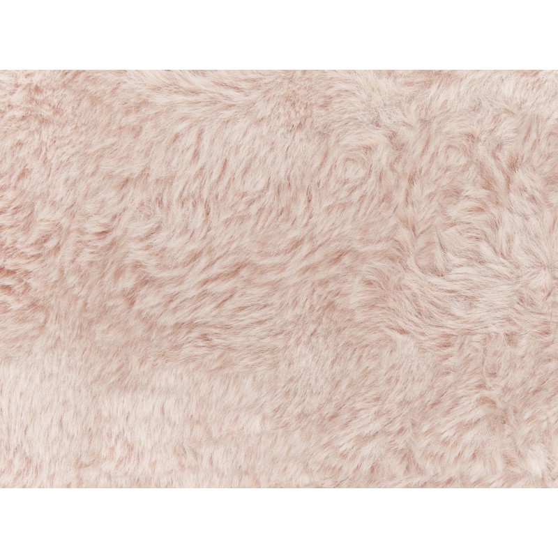 Koc SALKA Sztuczne futro 150 x 200 cm Pastelowy róż Koc SALKA Sztuczne futro 150 x 200 cm Pastelowy róż
