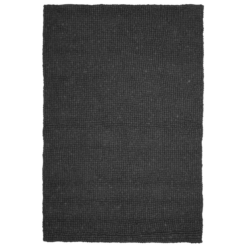 Dywan z filcowych kulek 160 x 230 cm ciemnoszary AMDO Dywan z filcowych kulek 160 x 230 cm ciemnoszary AMDO