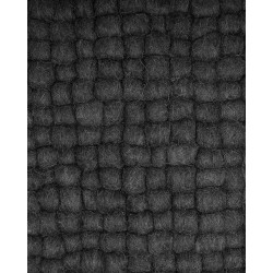 Dywan z filcowych kulek 160 x 230 cm ciemnoszary AMDO Dywan z filcowych kulek 160 x 230 cm ciemnoszary AMDO