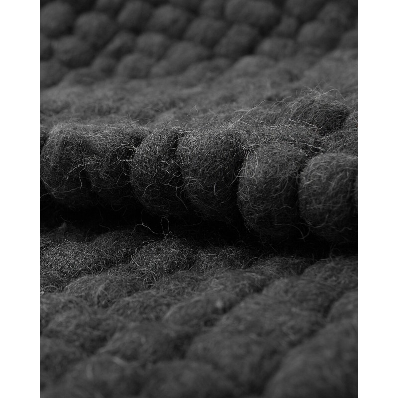 Dywan z filcowych kulek 160 x 230 cm ciemnoszary AMDO Dywan z filcowych kulek 160 x 230 cm ciemnoszary AMDO