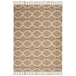Dywan z juty 200 x 300 cm beżowy ORENCIK Dywan z juty 200 x 300 cm beżowy ORENCIK