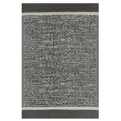 Dywan zewnętrzny 120 x 180 cm czarno-biały BALLARI Dywan zewnętrzny 120 x 180 cm czarno-biały BALLARI