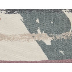 Zestaw 2 poduszek dekoracyjnych BIDENS 45 x 45 cm Kolorowy W paski Zestaw 2 poduszek dekoracyjnych BIDENS 45 x 45 cm Kolorowy W paski