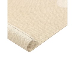 Dywan dziecięcy bawełniany motyw niedźwiedzia 80 x 150 cm beżowy SIMAU Dywan dziecięcy bawełniany motyw niedźwiedzia 80 x 150 cm beżowy SIMAU