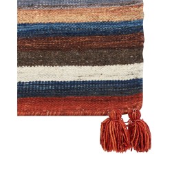 Dywan wełniany kilim 140 x 200 cm wielokolorowy MRGASHAT Dywan wełniany kilim 140 x 200 cm wielokolorowy MRGASHAT