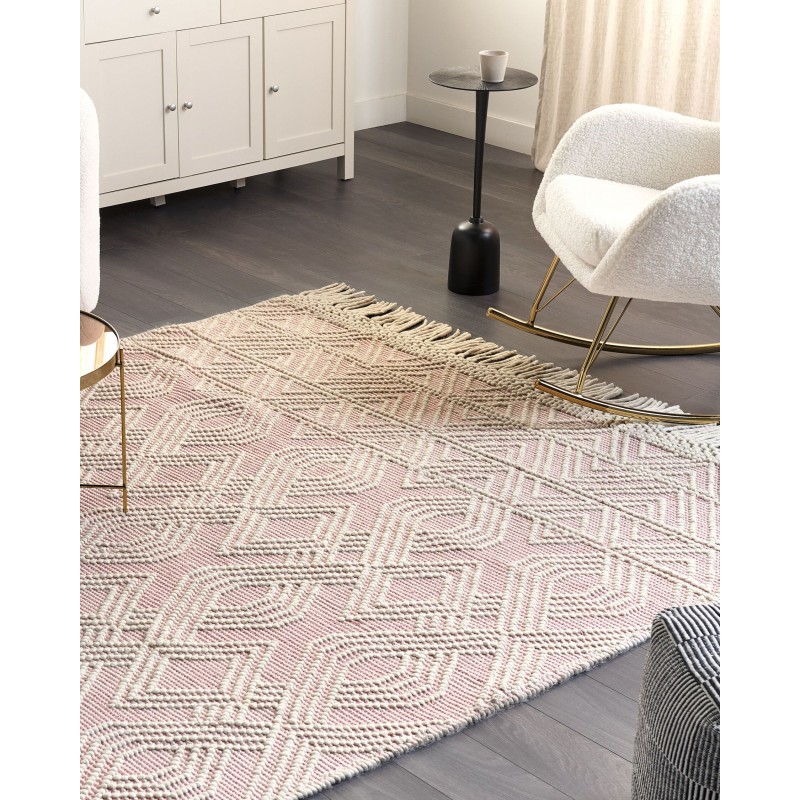 Dywan 200 x 300 cm różowy ADANA Dywan 200 x 300 cm różowy ADANA