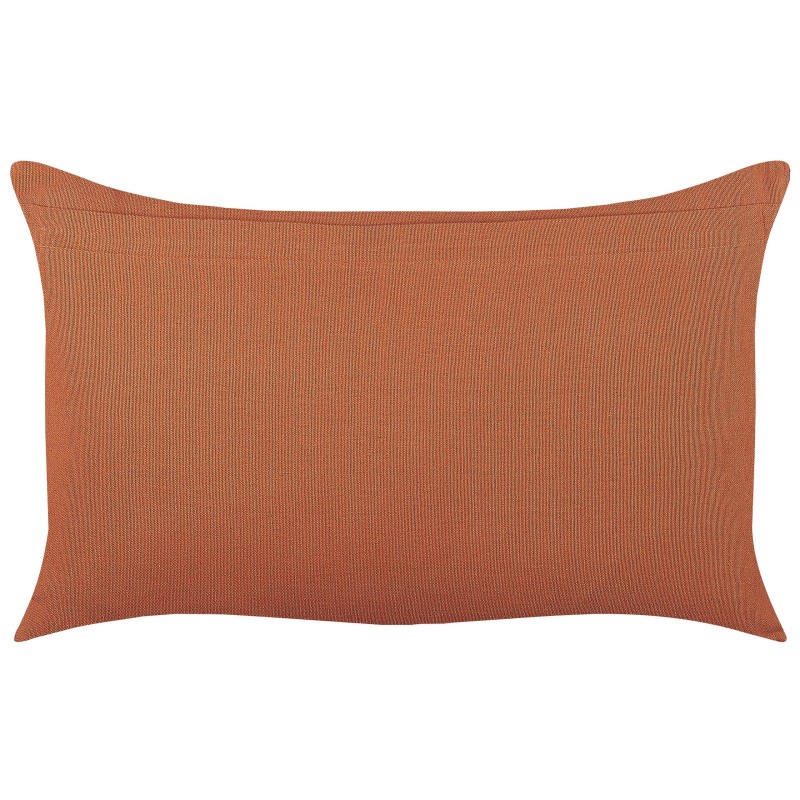 Poduszka dekoracyjna ALBIUM Bawełna 55 x 35 cm Pomarańczowy Wzór geometryczny Poduszka dekoracyjna ALBIUM Bawełna 55 x 35 cm Pomarańczowy Wzór geometryczny