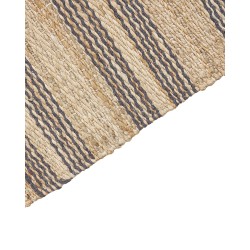 Dywan z juty 80 x 300 cm beżowo- szary BUDHO Dywan z juty 80 x 300 cm beżowo- szary BUDHO