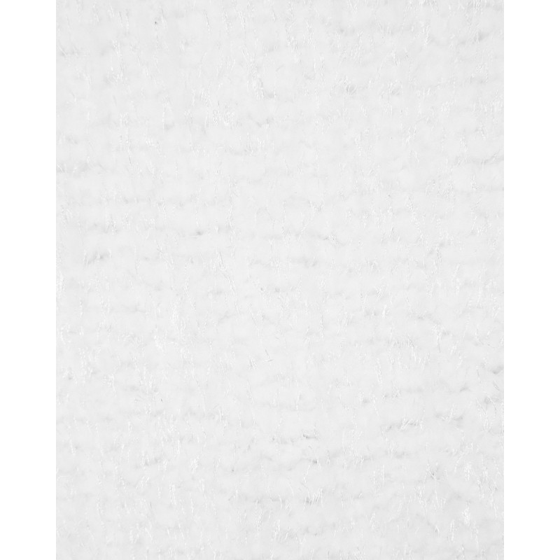 Dywan shaggy 160 x 230 cm biały DEMRE Dywan shaggy 160 x 230 cm biały DEMRE