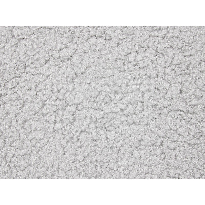 Zestaw 2 poduszek dekoracyjnych LEUZEA Boucle 60 x 60 cm Szary Jednolity Zestaw 2 poduszek dekoracyjnych LEUZEA Boucle 60 x 60 cm Szary Jednolity