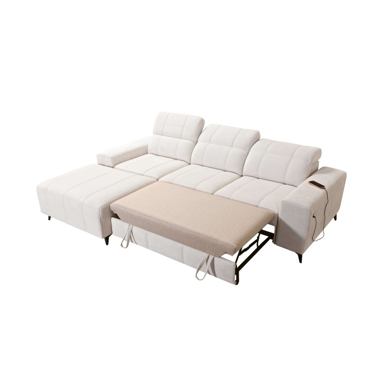 El sofá esquinero Ballagio I con función de cama en tela Plecionka, Spring 1112: ¡belleza y funcionalidad en uno! El sofá esquinero Ballagio I con función de cama en tela Plecionka, Spring 1112: ¡belleza y funcionalidad en uno!