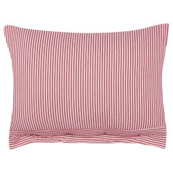 Poduszka dekoracyjna AALITA Bawełna 40 x 60 cm Czerwony W paski Poduszka dekoracyjna AALITA Bawełna 40 x 60 cm Czerwony W paski
