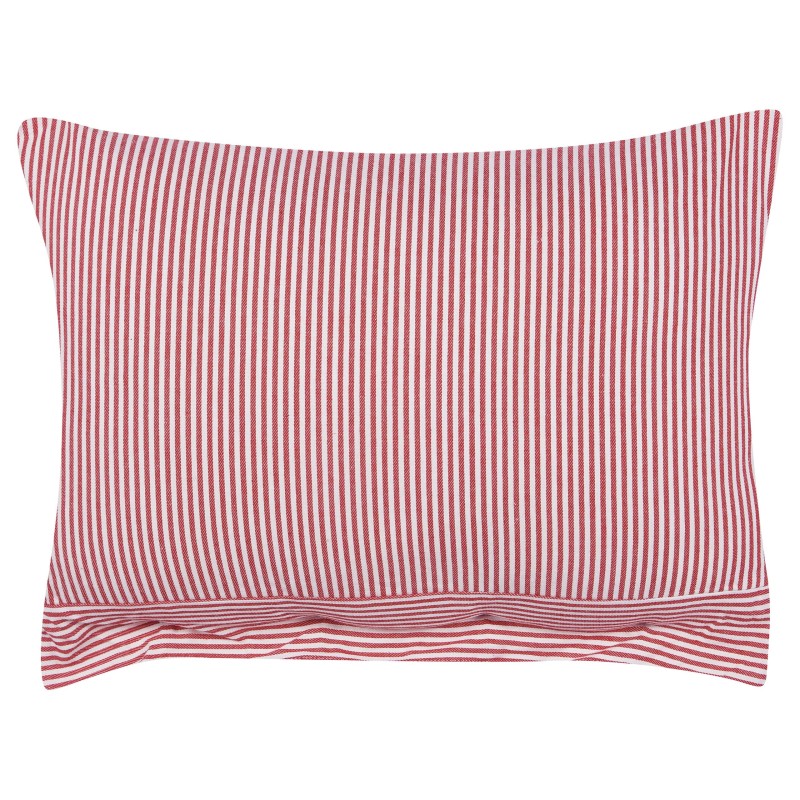 Poduszka dekoracyjna AALITA Bawełna 40 x 60 cm Czerwony W paski Poduszka dekoracyjna AALITA Bawełna 40 x 60 cm Czerwony W paski