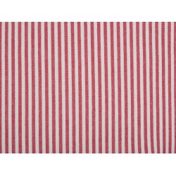 Poduszka dekoracyjna AALITA Bawełna 40 x 60 cm Czerwony W paski Poduszka dekoracyjna AALITA Bawełna 40 x 60 cm Czerwony W paski