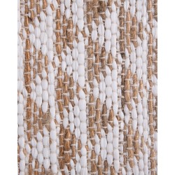Dywan z juty 140 x 200 cm beżowy TUNCELI Dywan z juty 140 x 200 cm beżowy TUNCELI