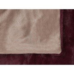 Koc TANTAN 150 x 200 cm Biały Koc TANTAN 150 x 200 cm Biały