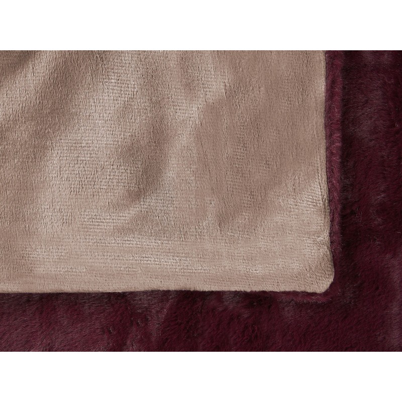 Koc TANTAN 150 x 200 cm Biały Koc TANTAN 150 x 200 cm Biały