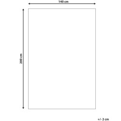 Dywan wełniany gabbeh 140 x 200 cm beżowy MISINLI Dywan wełniany gabbeh 140 x 200 cm beżowy MISINLI