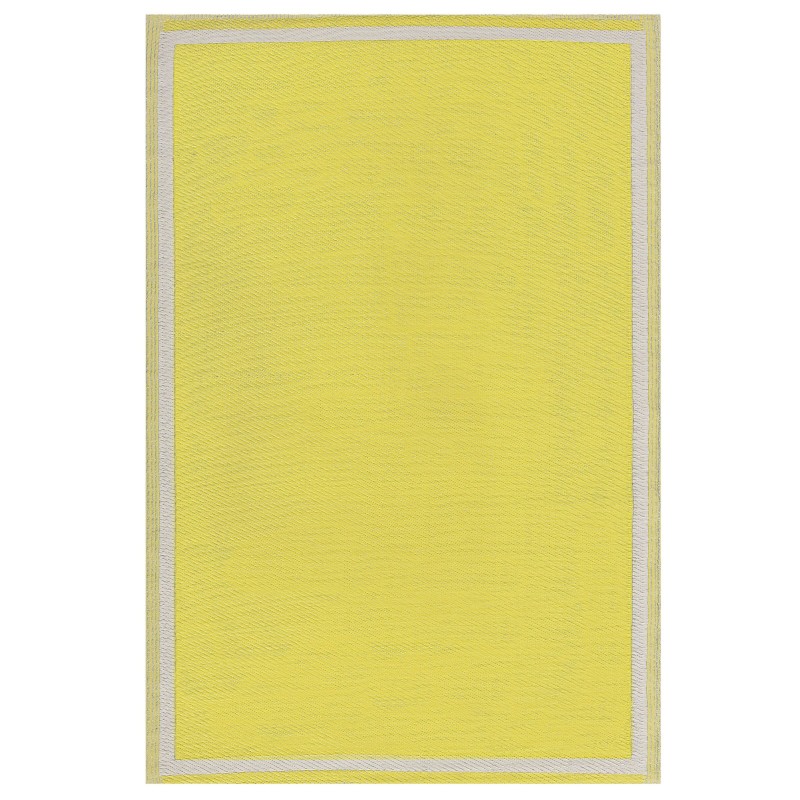 Dywan zewnętrzny 120 x 180 cm żółty ETAWAH Dywan zewnętrzny 120 x 180 cm żółty ETAWAH