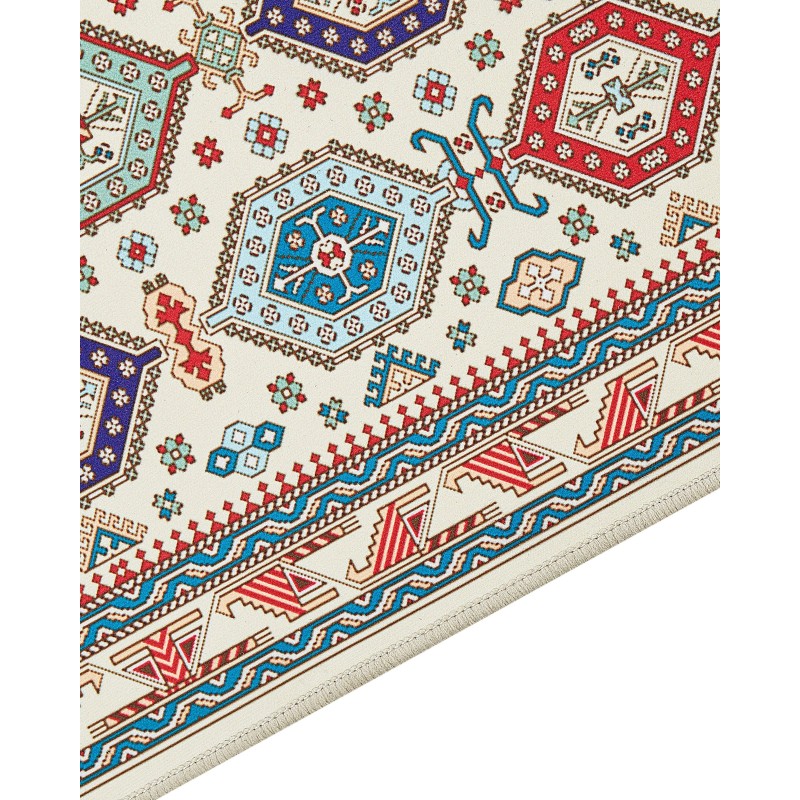 Dywan 80 x 240 cm wielokolorowy HACILAR Dywan 80 x 240 cm wielokolorowy HACILAR
