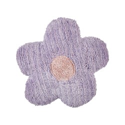 2 bawełniane poduszki dekoracyjne dla dzieci kwiaty 30 x 30 cm fioletowe SORREL 2 bawełniane poduszki dekoracyjne dla dzieci kwiaty 30 x 30 cm fioletowe SORREL