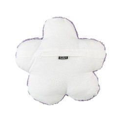 2 bawełniane poduszki dekoracyjne dla dzieci kwiaty 30 x 30 cm fioletowe SORREL 2 bawełniane poduszki dekoracyjne dla dzieci kwiaty 30 x 30 cm fioletowe SORREL