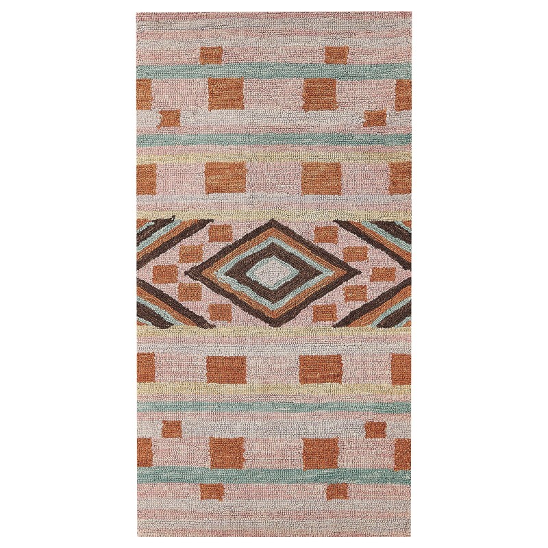 Dywan wełniany 80 x 150 cm wielokolorowy YOMRA Dywan wełniany 80 x 150 cm wielokolorowy YOMRA