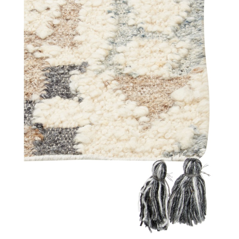 Dywan wełniany kilim 200 x 300 cm wielokolorowy MRGAVET Dywan wełniany kilim 200 x 300 cm wielokolorowy MRGAVET