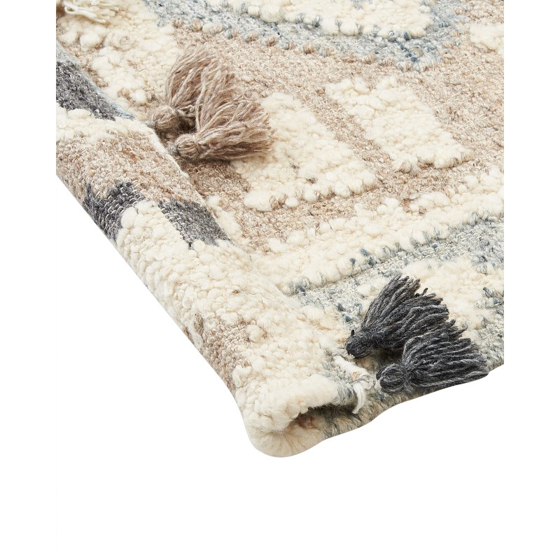 Dywan wełniany kilim 200 x 300 cm wielokolorowy MRGAVET Dywan wełniany kilim 200 x 300 cm wielokolorowy MRGAVET