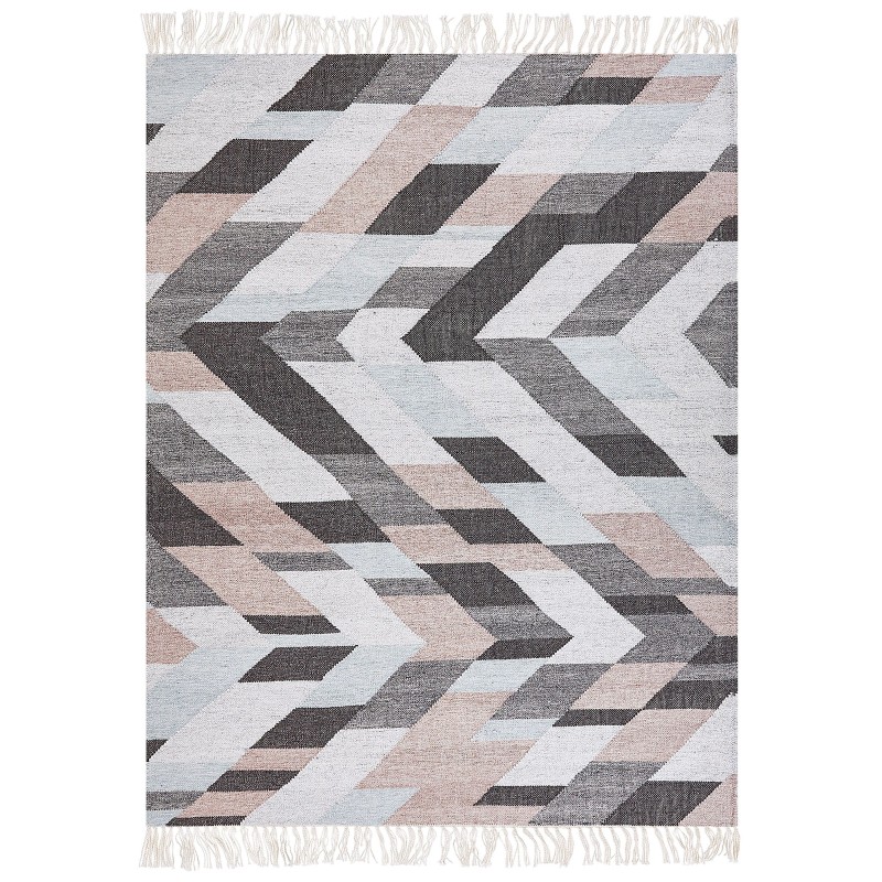 Dywan z juty 160 x 230 cm wielokolorowy NAKKAS Dywan z juty 160 x 230 cm wielokolorowy NAKKAS