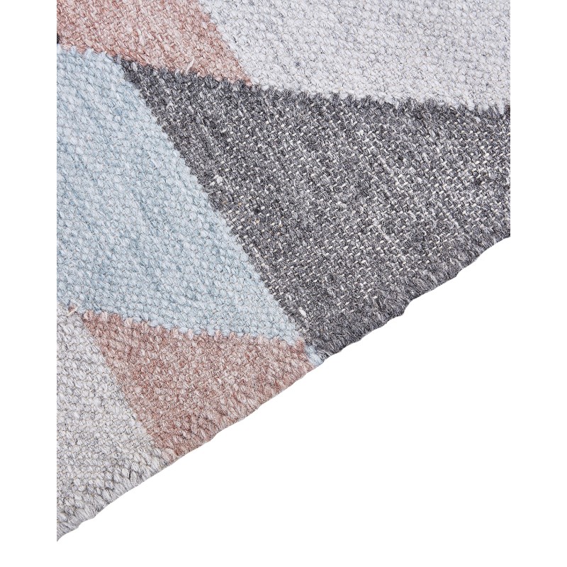 Dywan z juty 160 x 230 cm wielokolorowy NAKKAS Dywan z juty 160 x 230 cm wielokolorowy NAKKAS