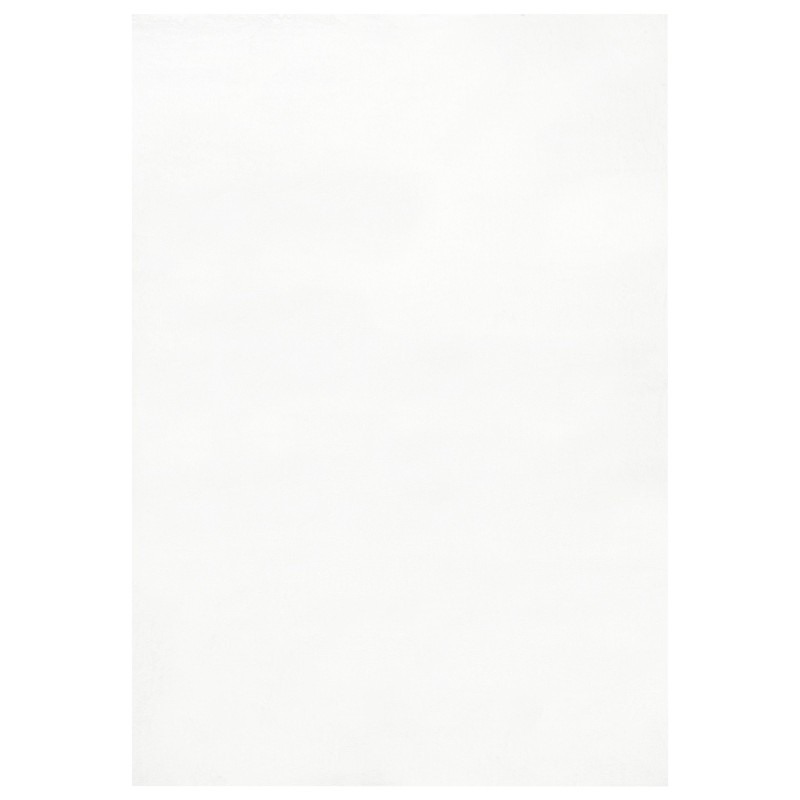 Dywan sztuczne futro królika 160 x 230 cm biały MIRPUR Dywan sztuczne futro królika 160 x 230 cm biały MIRPUR