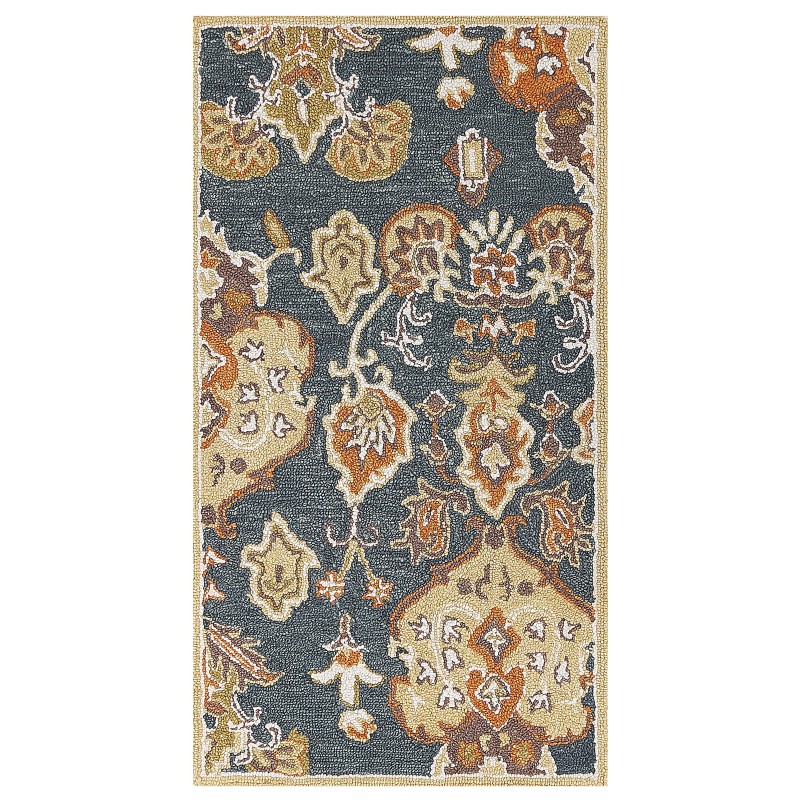Dywan wełniany 80 x 150 cm wielokolorowy UMURLU Dywan wełniany 80 x 150 cm wielokolorowy UMURLU