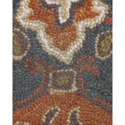 Dywan wełniany 80 x 150 cm wielokolorowy UMURLU Dywan wełniany 80 x 150 cm wielokolorowy UMURLU