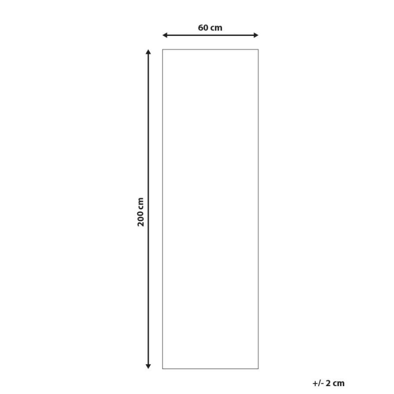 Dywan 60 x 200 cm wielokolorowy ARTHUR Dywan 60 x 200 cm wielokolorowy ARTHUR