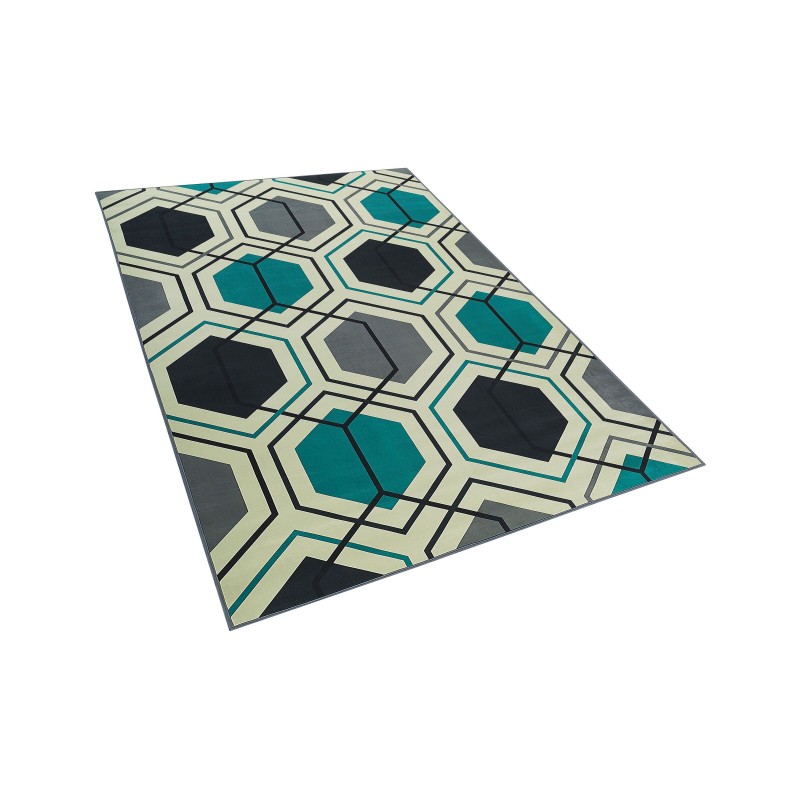 Dywan 140 x 200 cm wielokolorowy GIRESUN Dywan 140 x 200 cm wielokolorowy GIRESUN